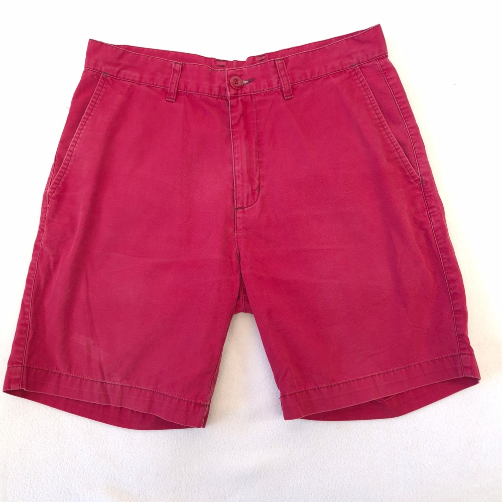 Patagonia Chino Shorts Red Size 30 Mens Organic Cotton Gorpcore Hiking Outdoor